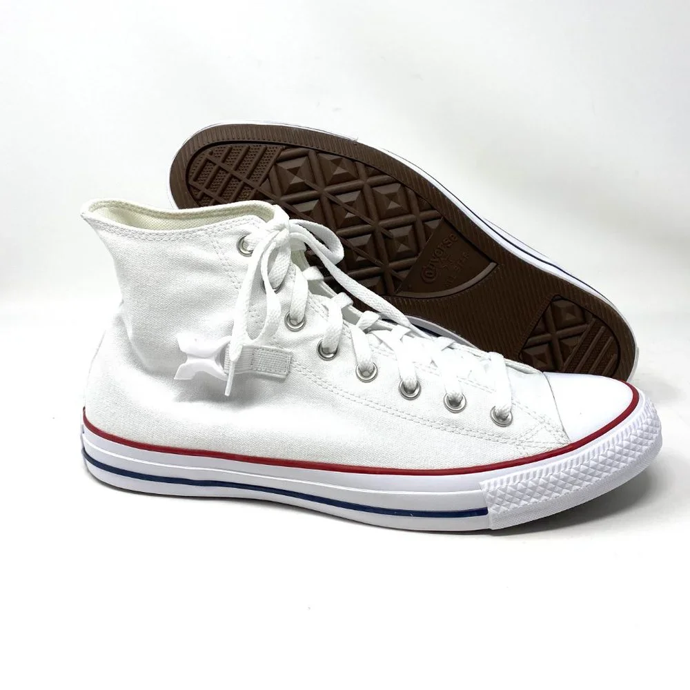 Converse Mens Size 168263C CTAS Buckle Up High Top White Neo Pink Canvas Sneaker - Picture 11 of 13